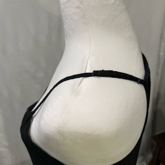 sanctuary Black Spaghetti Strap Lined Little Black Dress.  Size Small. - Picture 3 of 10